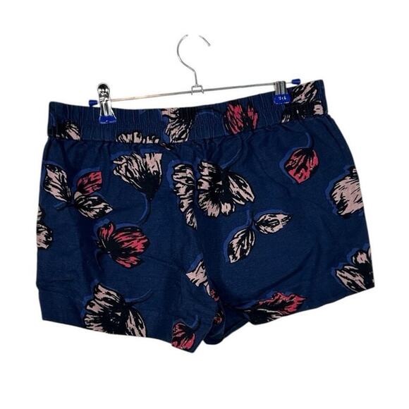 J. Crew Floral Chino Shorts Size 0 Linen Blend Summer Vacation Casual - Picture 7 of 12